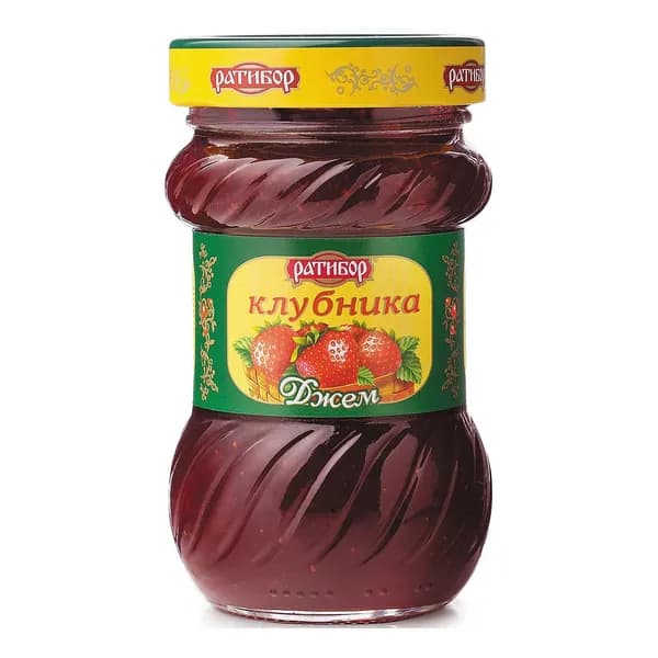 Джем "Ратибор" Клубника, 360 г