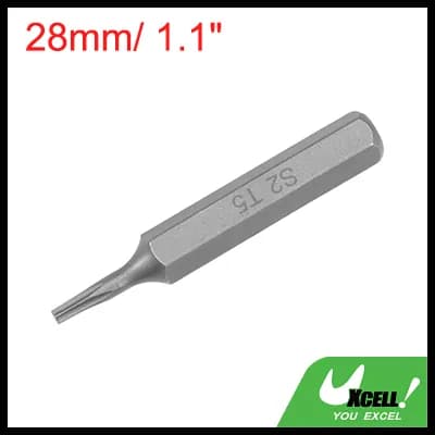 Бита Torx UXcell T5 (5/32 дюйма, 28мм) для шуруповерта