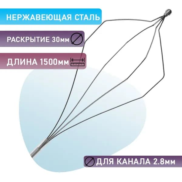 Гексагональная извлекающая корзинка, для эндоскопии, ширина раскрытия 30мм