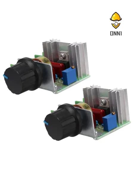 Регулятор скорости двигателя переменного тока 220v 2000w, 2 шт., тиристорный контроллер / регулируемый силовой модуль