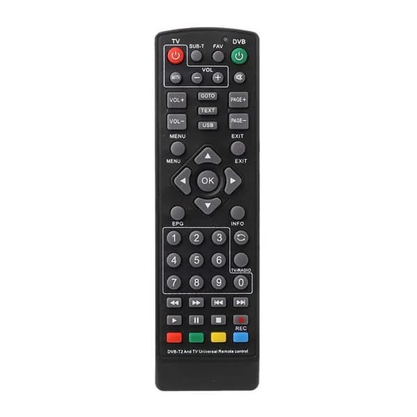 (1 шт.) Универсальный пульт дистанционного управления DVB-приставкой