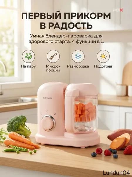 Портативный блендер mzm-20260616140802614, розовый