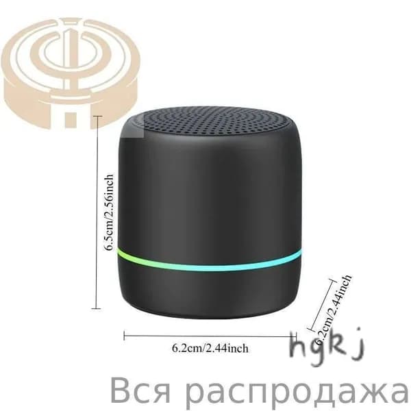 Портативная колонка Bluetooth 5.0, мощный бас, мини-акустика для улицы и путешествий