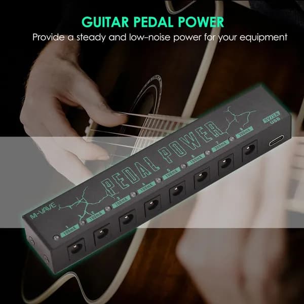M-VAVE PEDAL POWER Педаль для гитары Блок питания для гитарных эффектов