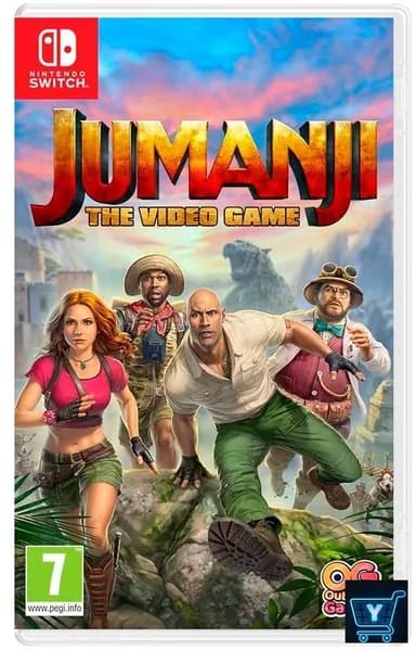 Игра Nintendo Switch: Джуманджи: Игра (Jumanji) (Картридж) (Nintendo Switch, Русские субтитры)