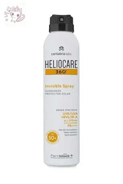 360 SPF 50+ Invisible Spray, прозрачный солнцезащитный спрей для тела. Обеспечивает мощную защиту от UVA, UVB и инфракрасного излучения, быстро впитывается, устойчив к воде и песк