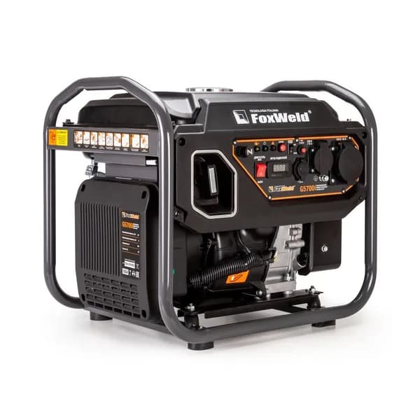 Инверторный бензогенератор Foxweld G5700i 5 кВт бензиновый с чистой синусоидой