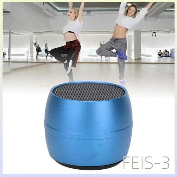 Мини-динамик Bluetooth синий