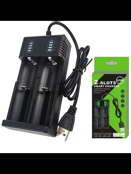 1 2 4Slot USB Smart Зарядное Устройство для Литиевой Бата