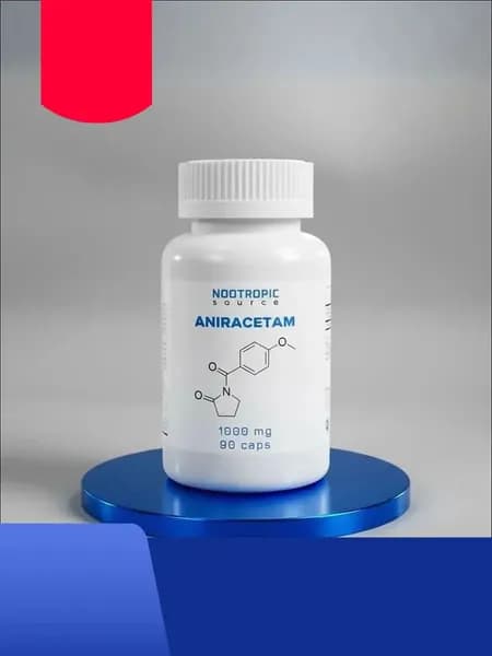 Анирацетам Aniracetam 1000 мг 90 капсул Nootropic Source