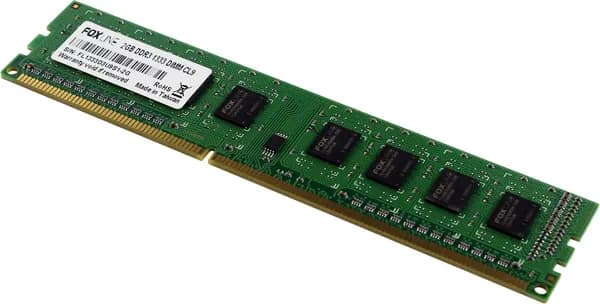 Foxline Оперативная память DDR3, 1333 МГц, 1 x (FL1333D3U9S1-2G)