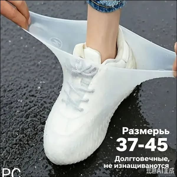 Чехлы-дождевики на обувь
