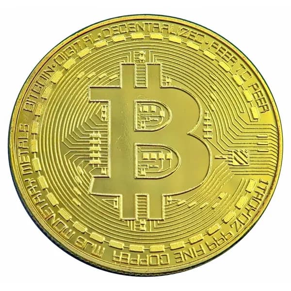 Копия Жетона Электронная валюта Биткоин Bitcoin 2013