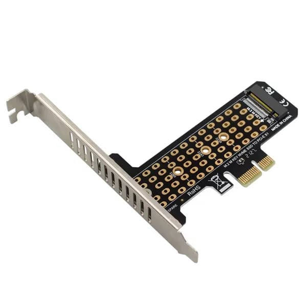 Адаптер M.2 NVMe SSD в PCIe x1 с поддержкой PCIe 4.0 и матричным охлаждением