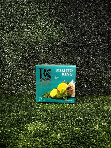 Чай RAMUK зеленый MOJITO KING Королевский мохито.