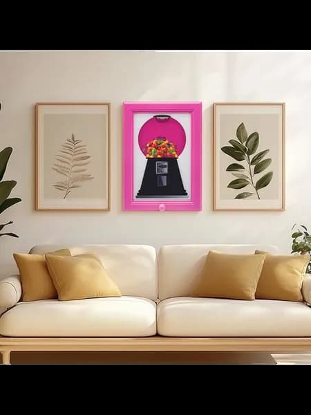 Держатель для конфет, настольный диспенсер, Rose Red