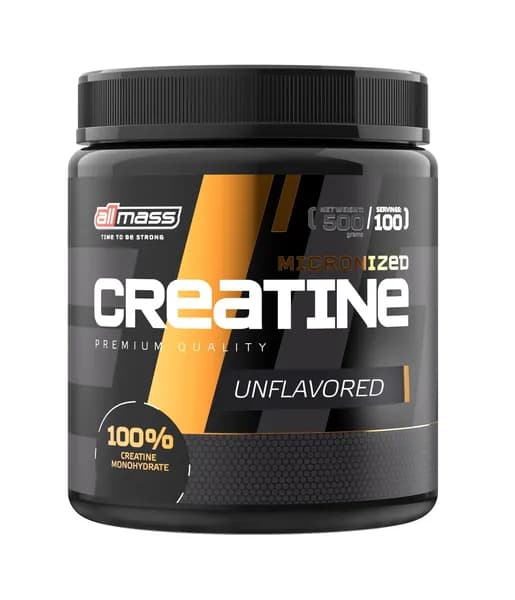 Креатин 100% моногидрат 500 гр Allmass Creatine Monohydrate Чистый