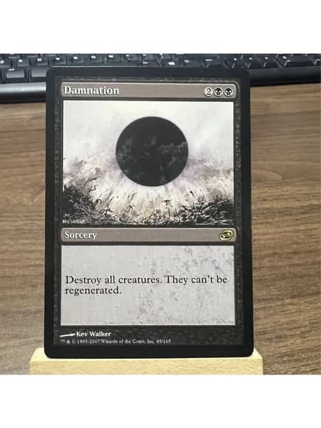 Эксклюзивные карты Magic: English Damnation, 40K Celestine, Chalice of Void с голограммой + защитный чехол в подарок