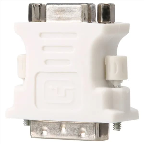 Переходник DVI-штекер (DVI - D 24 1) на гнездо VGA (15-контактный)