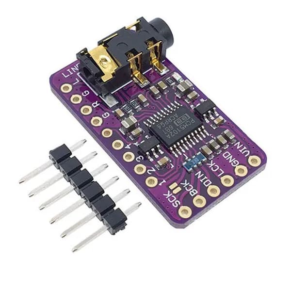 PCM5102 I2S IIS цифровой аудио модуль декодера ЦАП стерео цифро-аналоговый преобразователь голосовой совместим с