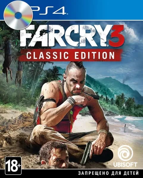 Игра Far Cry 3 Classic edition (PS4) (PlayStation 4, Русская версия)