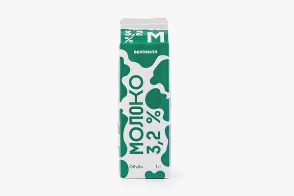 Молоко 3,2%, 1 л