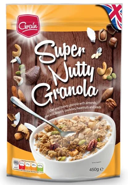 Grain Гранола "Ореховое изобилие" 450г