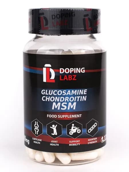 Doping Labz Glucosamine Chondroitin MSM 3000, 120 капсул