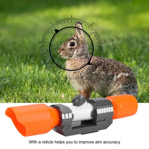 Оптический прицел для игрушечного пистолета Nerf с крестообразной сеткой