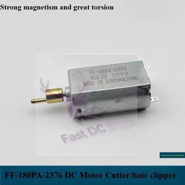 FF180PA-2367 DC двигатель 3V3.2V3.7V парикмахер электрический парикмахер драгоценный металл молчаливая щетка