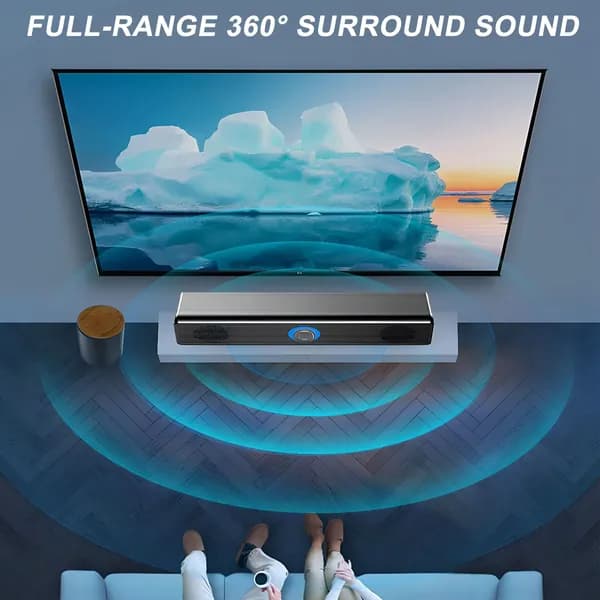 Проводные компьютерные колонки для рабочего стола с 4D-стереозвуком и регулировкой громкости