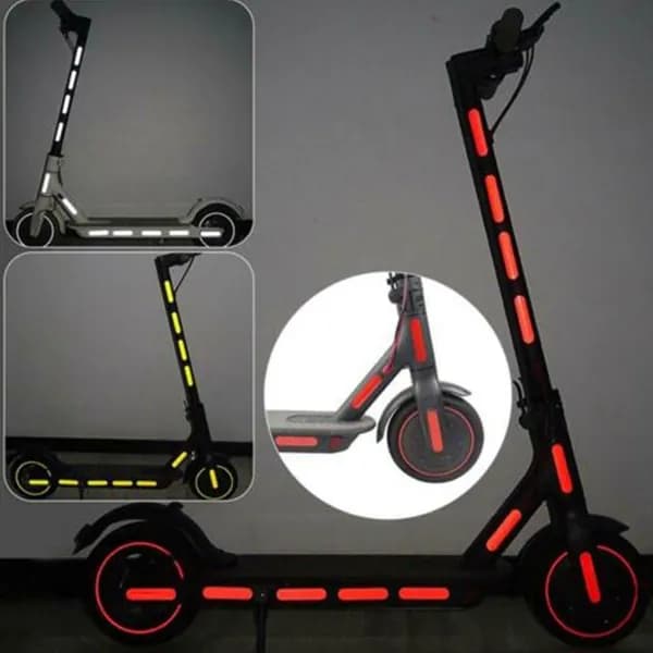 Светоотражающая наклейка для украшения самоката Ninebot Max
