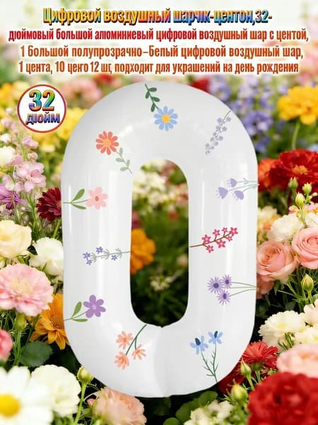 Шарик воздушный белый Шарик воздушный