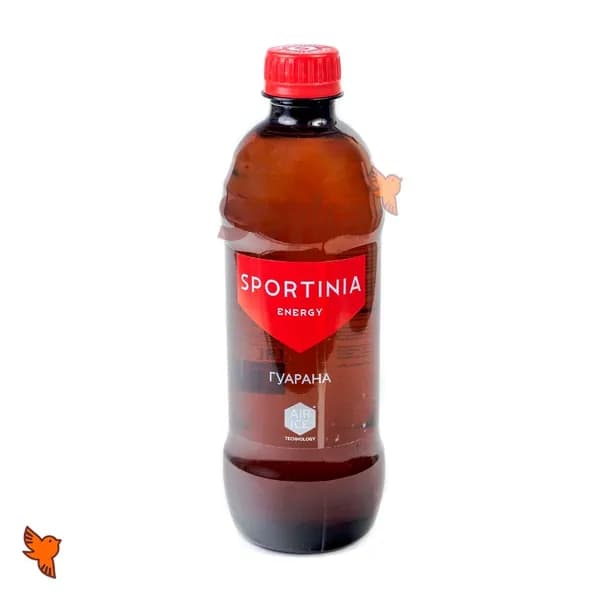 Спортивный энергетический напиток Гуарана Sportinia, 500мл