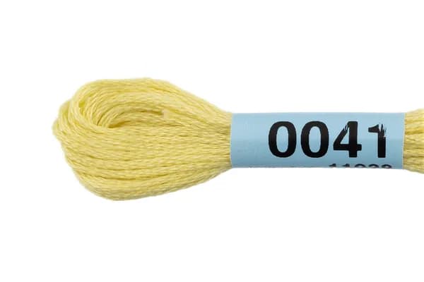Мулине Gamma 0041 св. лимонный 1 моток