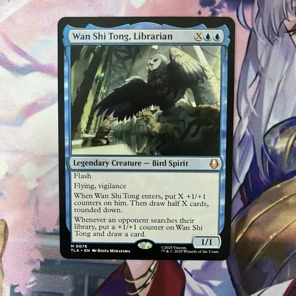 Кастомные прокси-карты высокого качества, MTG PROXY CARDS фойловые карты не, стандартный размер Wan Shi Tong,Librarian 78