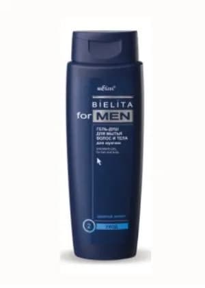 Белита Men Гель-душ для мытья волос и тела, 400мл