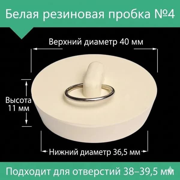 Пробка ванны