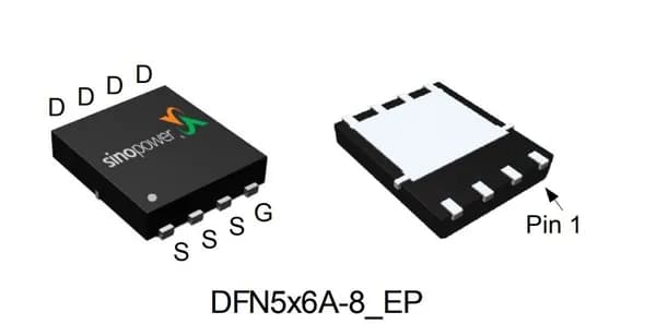 Микросхема SM4522NHKP N-Channel MOSFET 30V 110A DFN5x6A-8EP