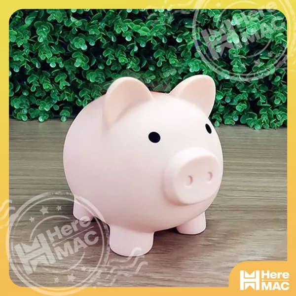 HereMAC Копилка для денег, 10.5х9.5 см, 1 шт