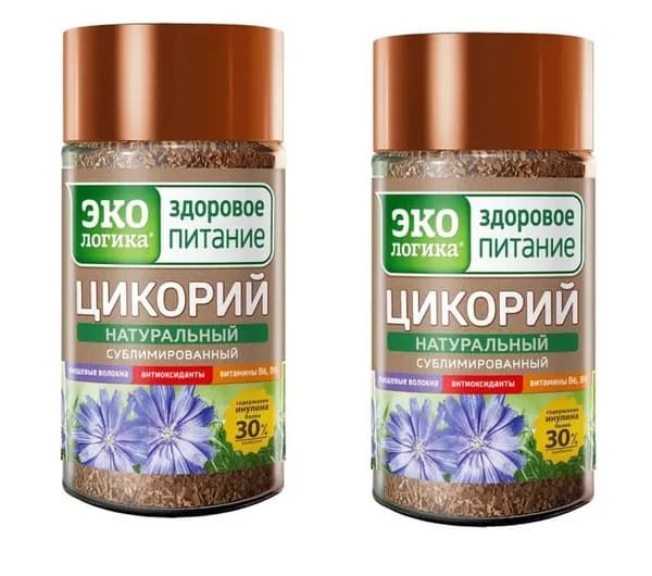 Экологика Цикорий натуральный растворимый, 85 г, 2 шт