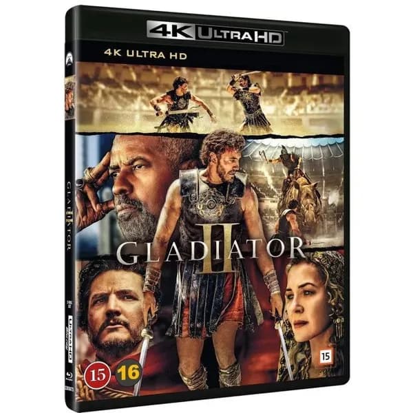 4K UltraHD Гладиатор 2 (2024) НОВИНКА Blu-ray 50Gb (блю рей)