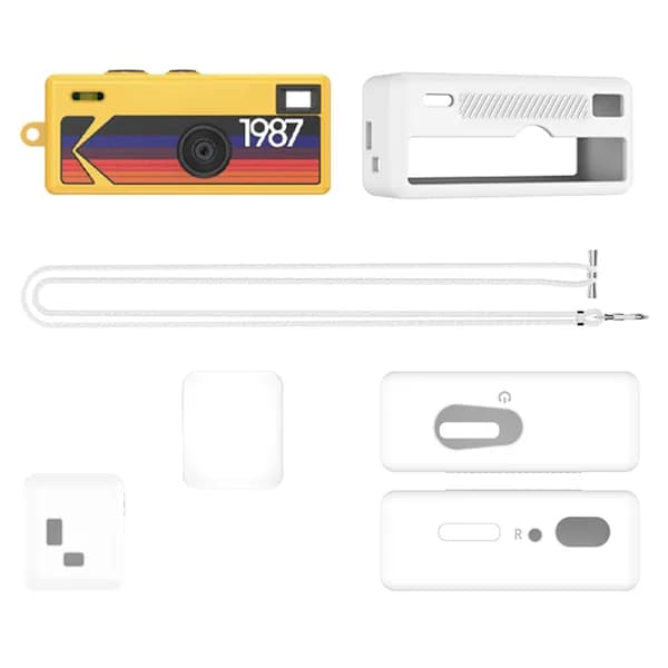 Силиконовый чехол для камеры Kodak Charm ra Keychain, белый