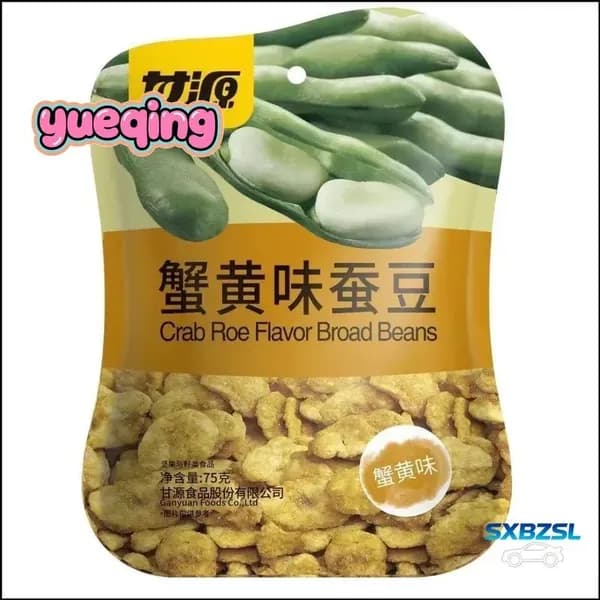 Хрустящие бобы со вкусом краба, 75 г (Китайские снеки)