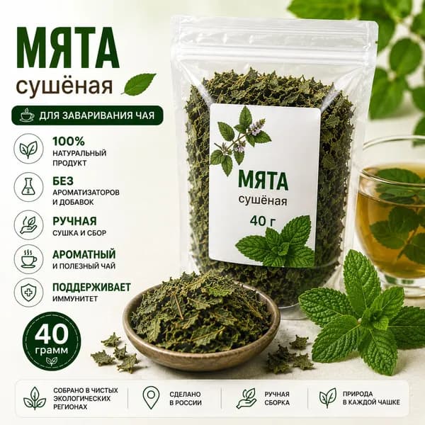 Мята сушеная