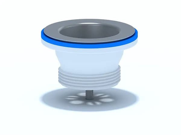 Выпуск 1 1/2" АНИ-пласт с нержавеющей сеткой М100