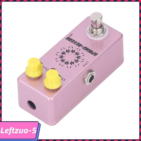 Педаль Spring Reverb для гитары, многофункциональные регуляторы для музыкантов