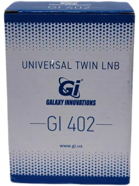 Универсальный спутниковый конвертор линейной поляризации GI 402 (2 выхода)
