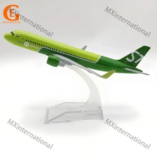 Металлическая Модель Самолета Аэробус 320, S7 Airlines А320