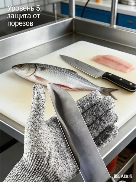 Долговечные перчатки с защитой от порезов для мужчин и женщин